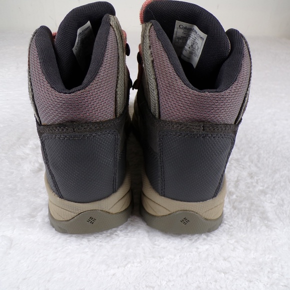 Columbia Newton Ridge Plus Waterproof Amped Hiking Boot - Women's Size 5 Rose - Picture 4 of 12